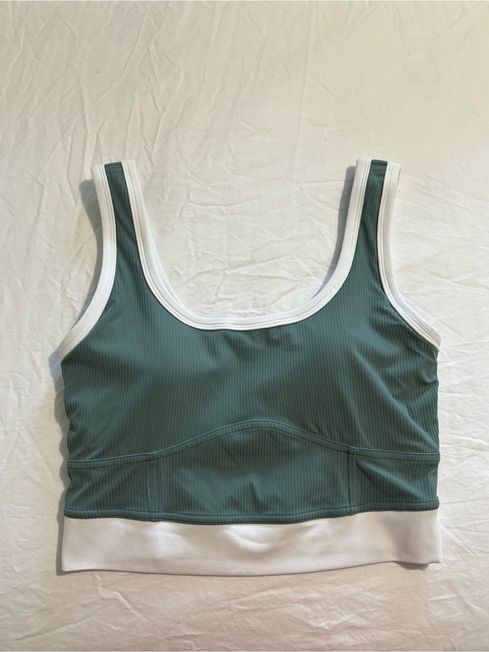 Lululemon Ribbed Nulu Crop Tank Top